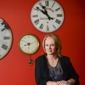 Dragons' Den and The Big Decision star Arlene Dickinson poses for a photo Friday October 19, 2012 in her Toronto office. On October 22 Dickinson announces the launch of Arlene Dickinson Enterprises, a media and investment venture designed in helping entrepreneurs. (Tara Walton/Toronto Star/Getty Images)