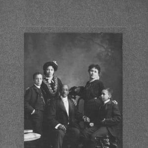 Frank Family (interior art from Steal Away Home. (National Afro-American Museum and Cultural Center)