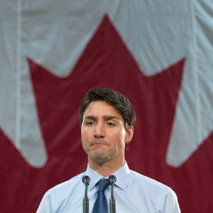 Prime Minister Justin Trudeau speaks during a news conference in Peterborough, Ont. Friday January 13, 2017. (Adrian Wyld/CP)