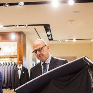 Larry Rosen is photographed in his Toronto store on January 25, 2016.  (Photograph by Jennifer Roberts)
