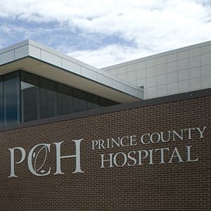 Prince County Hospital exterior. (Brian L. Simpson/Government of PEI)