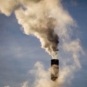 Emissions are released from a smokestack at the Teck Mining Company's zinc and lead smelting and refining complex in Trail, B.C., on Monday November 26, 2012. (Darryl Dyck/CP)