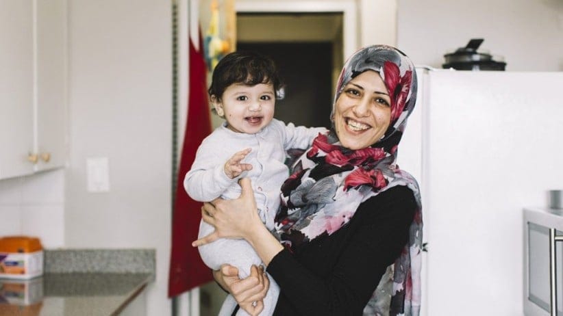 Syrian refugee Ibtesam Hamza (Photo: Jenna Wakani)