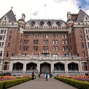 High tea at the Empress