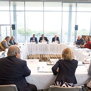 Canada's Premiers meet with National Indigenous Leaders in Edmonton Alta, on Saturday July 17, 2017. (Jason Franson/CP)
