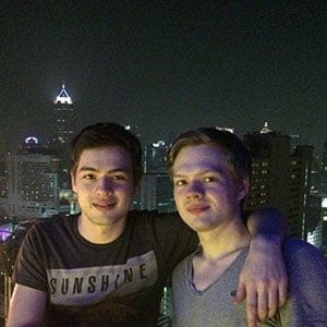Alex and Tim in Bangkok in 2011. (Tim and Alex Vavilov)