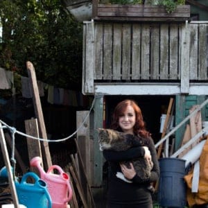 Earning a scholarship - Stephanie Kirk at her home in Vancouver