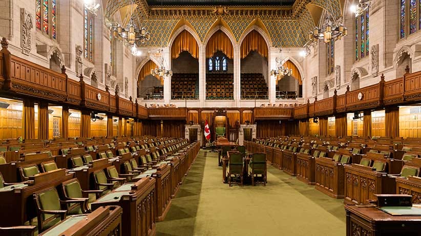Ottawa, Ontario, Canada, January 3, 2016. -- The House of Commons of Canada is a component of the Parliament of Canada and is a democratically elected body whose members are known as Members of Parliament (MPs). There were 308 members in the last Parliament. (Photo by Thierry Tronnel/Corbis via Getty Images)
