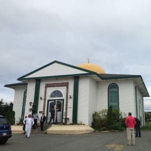 The mosque on Logy Bay Road in St. John's, Newfoundland. (Adam Walsh/CBC)