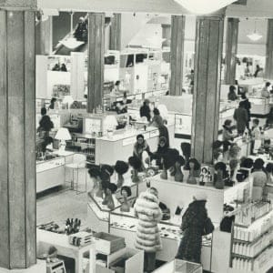 Eaton's Closing in Toronto, Ontario, January 19, 1977. (Reg Innell/Toronto Star/Getty Images)