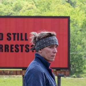 Frances McDormand in the film Three Billboards Outside Ebbing, Missouri (Merrick Morton/Twentieth Century Fox)