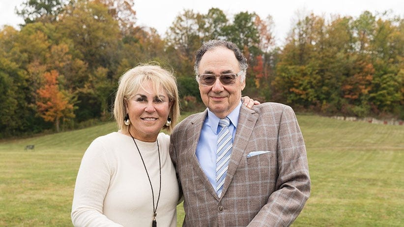 Honey and Barry Sherman. (Photo by Liora)