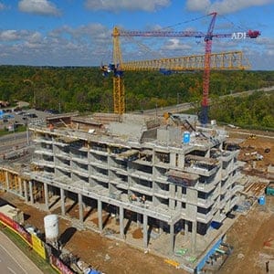Construction at the LINK in Burlington on schedule (CNW Group/Fortress Real Developments)