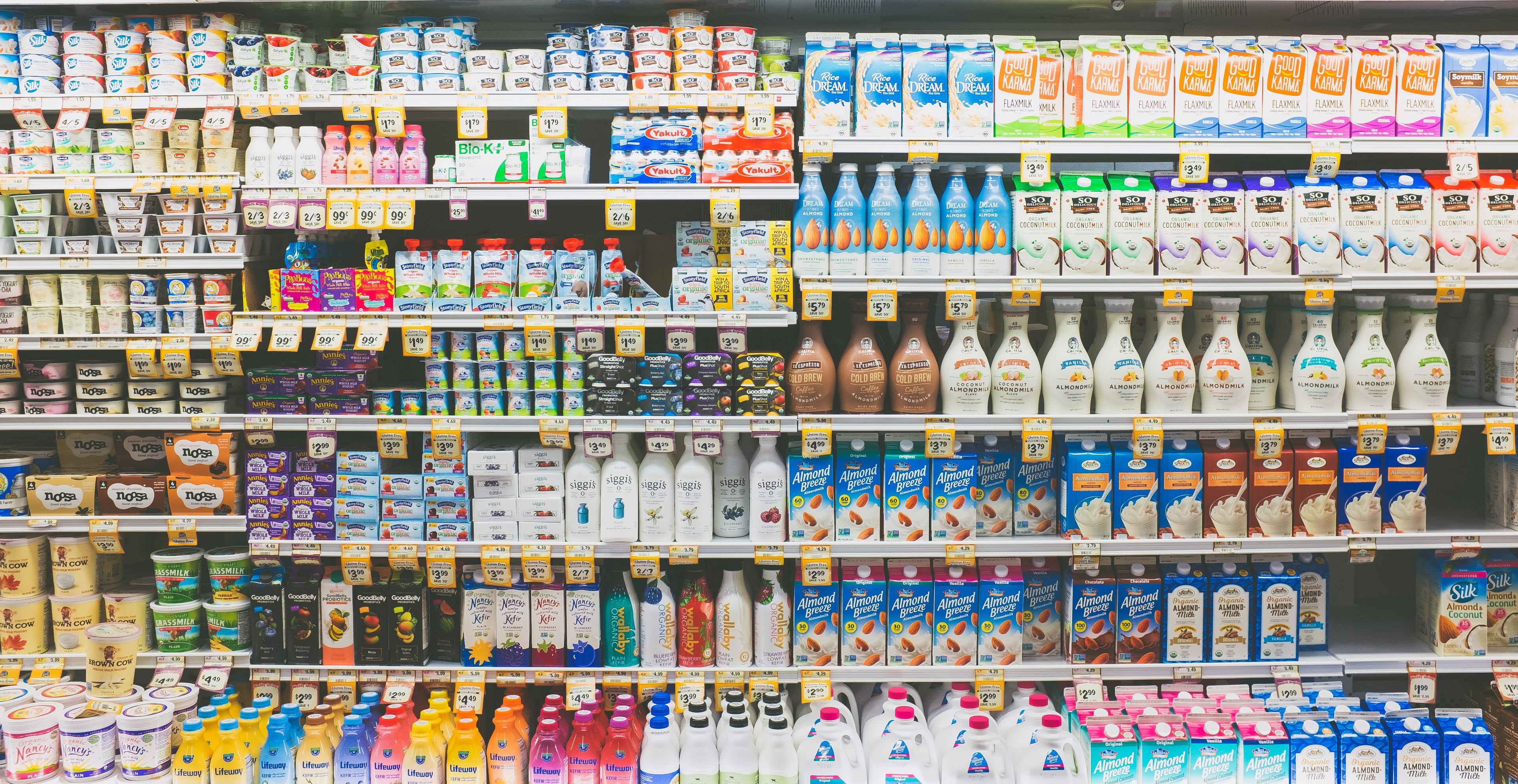 Dairy aisle