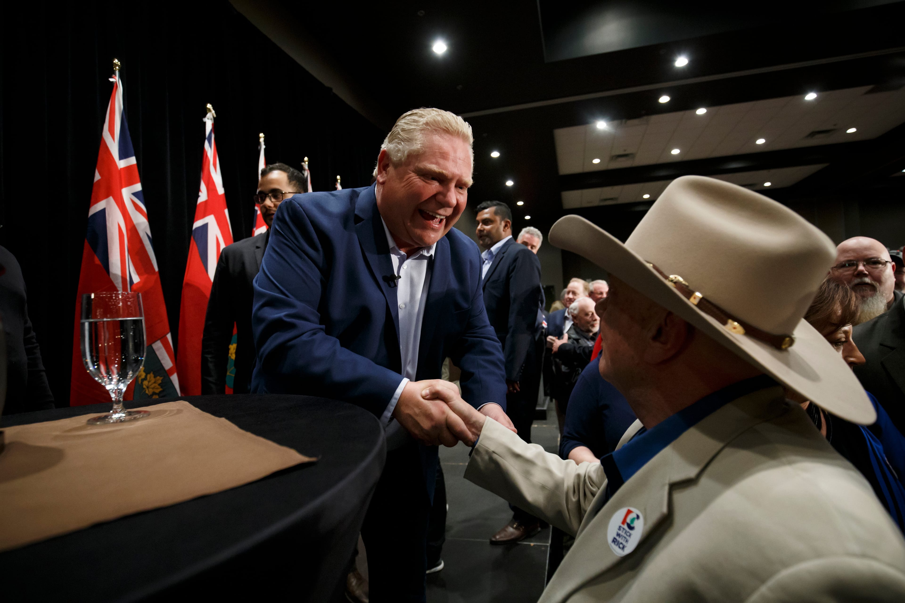 Doug Ford, Ontario PC Party leader. Chatham, Ontario, April 20, 2018. (Photograph by Cole Burston)
