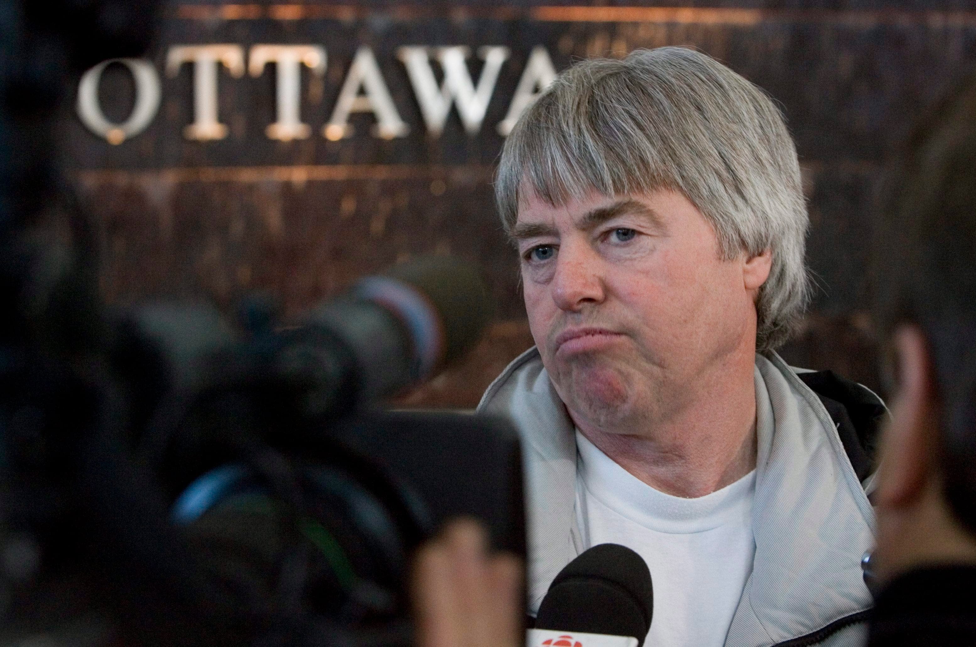 Latimer in 2008, when he sought to overturn his conviction for killing his severely disabled daughter Tracy THE CANADIAN PRESS/Tom Hanson