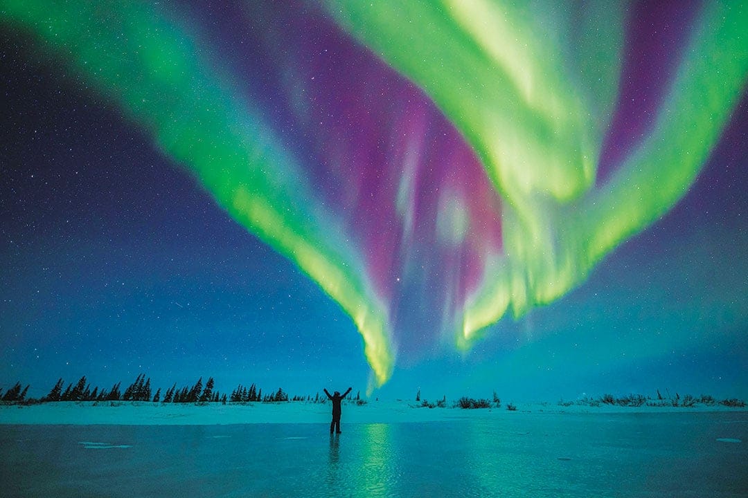 The magnificent northern lights   TRAVEL MANITOBA