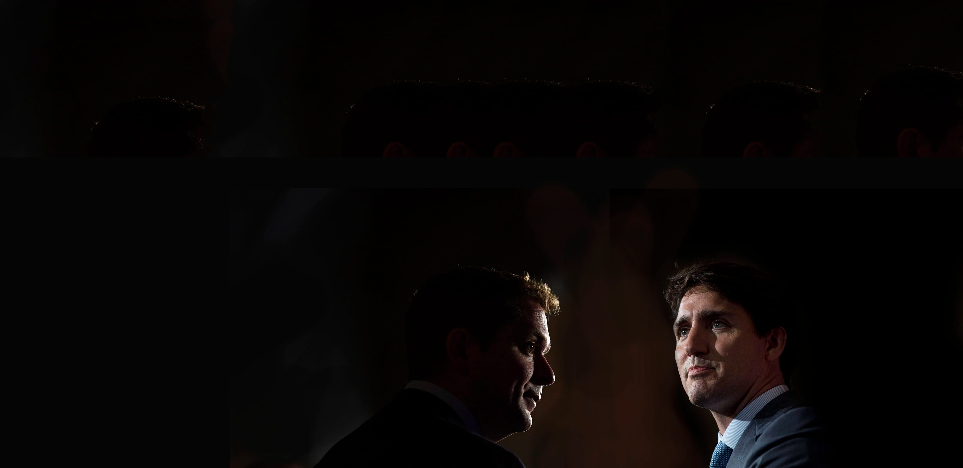 Andrew Scheer (left) and Justin Trudeau. (Justin Tang/CP; Chris Young/CP)
