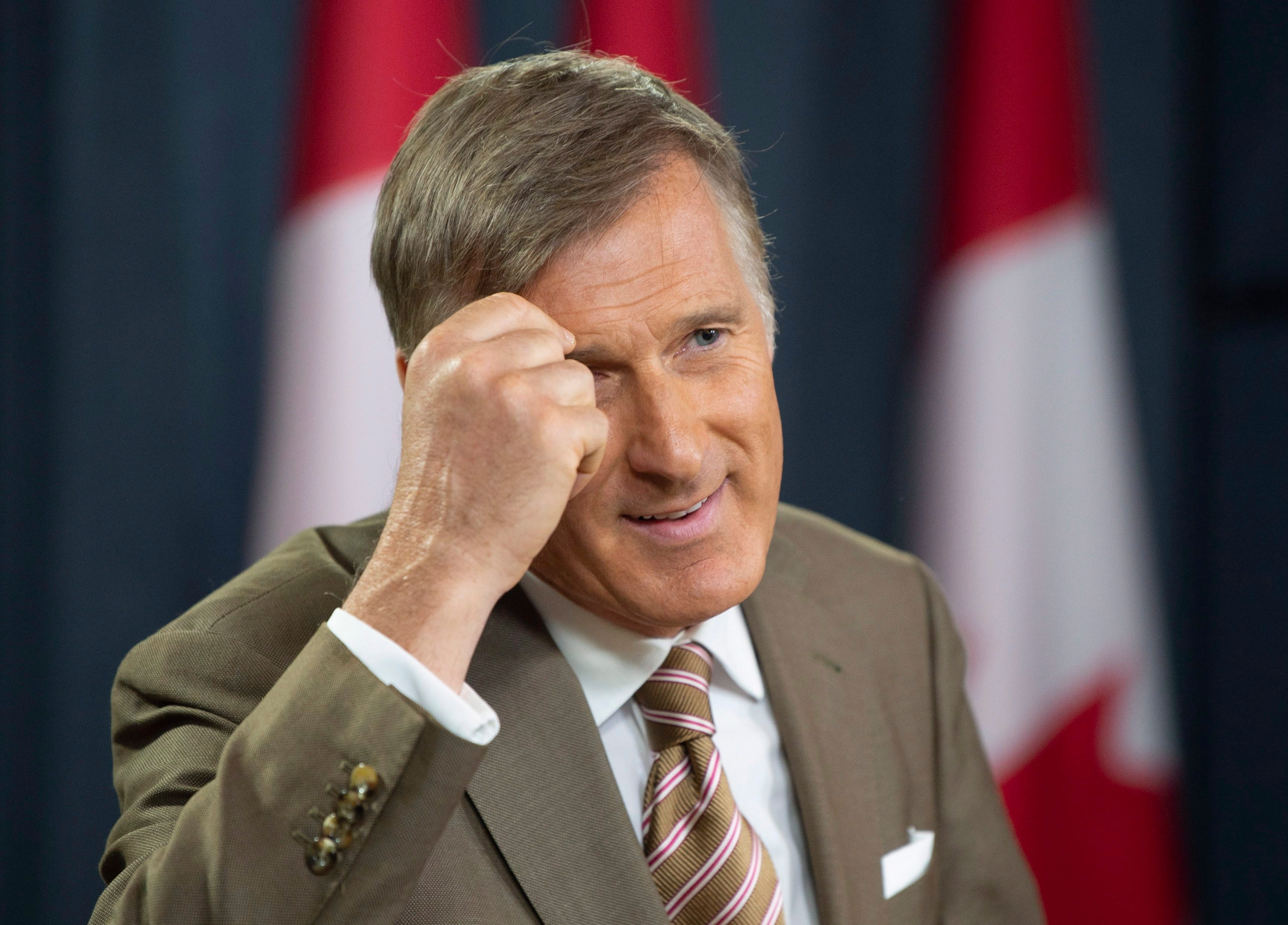 Maxime Bernier speaks about his new political party during a news conference in Ottawa on Friday, Sept. 14, 2018. (THE CANADIAN PRESS/Adrian Wyld)
