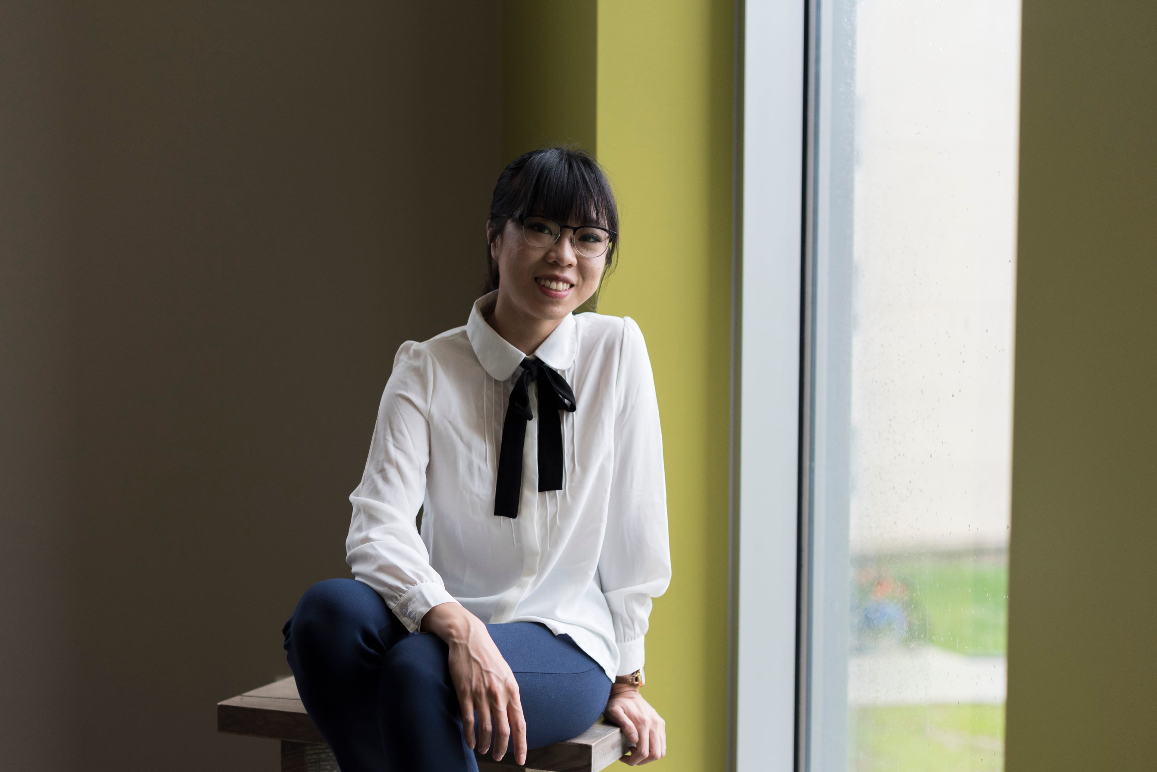 Tina Chan, a masters student at the University of Waterloo in Public Health and Health Systems (Hannah Yoon)