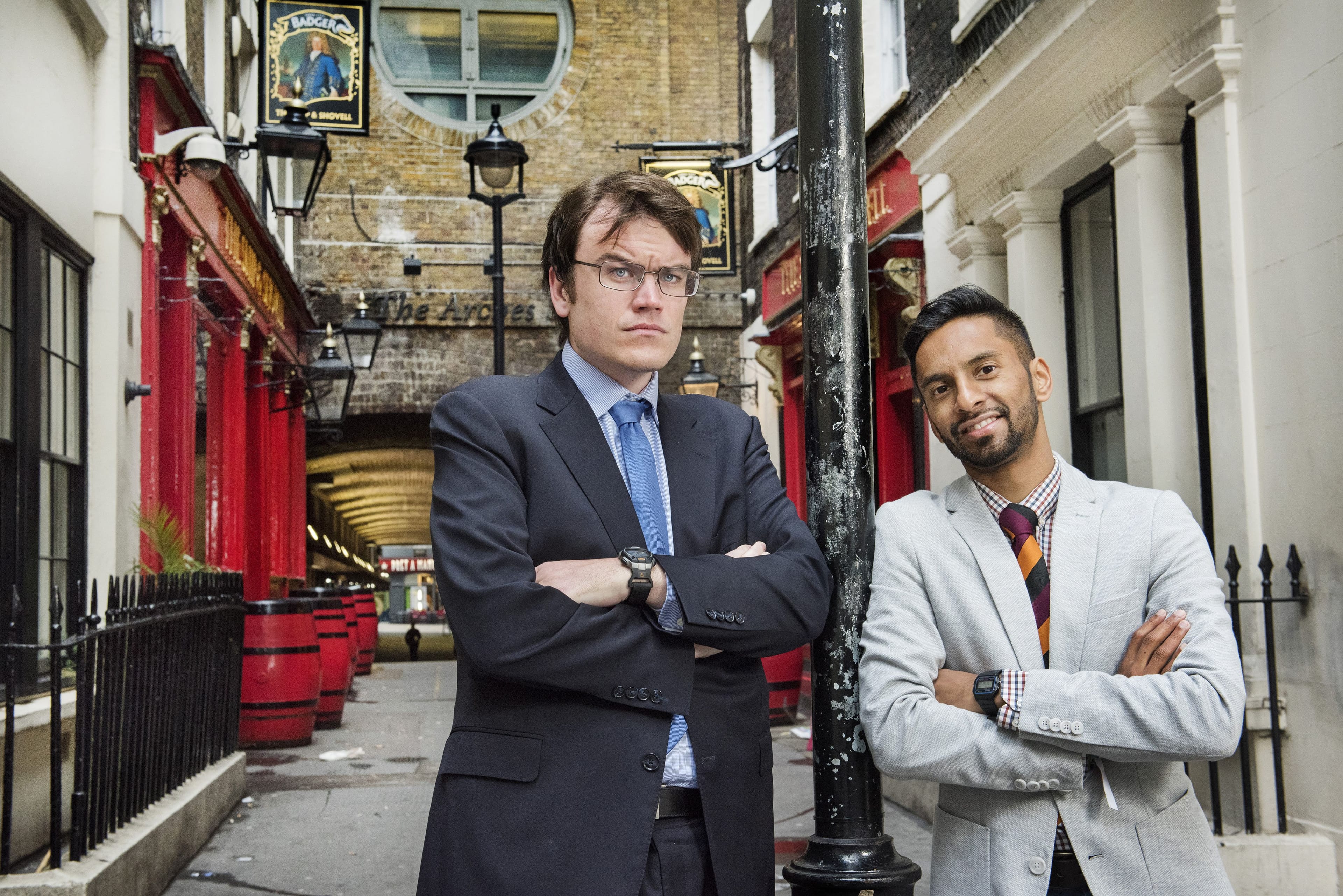 Eric Monkman and Bobby Seagull (Linda Nylind/Guardian/eyevine/Redux)