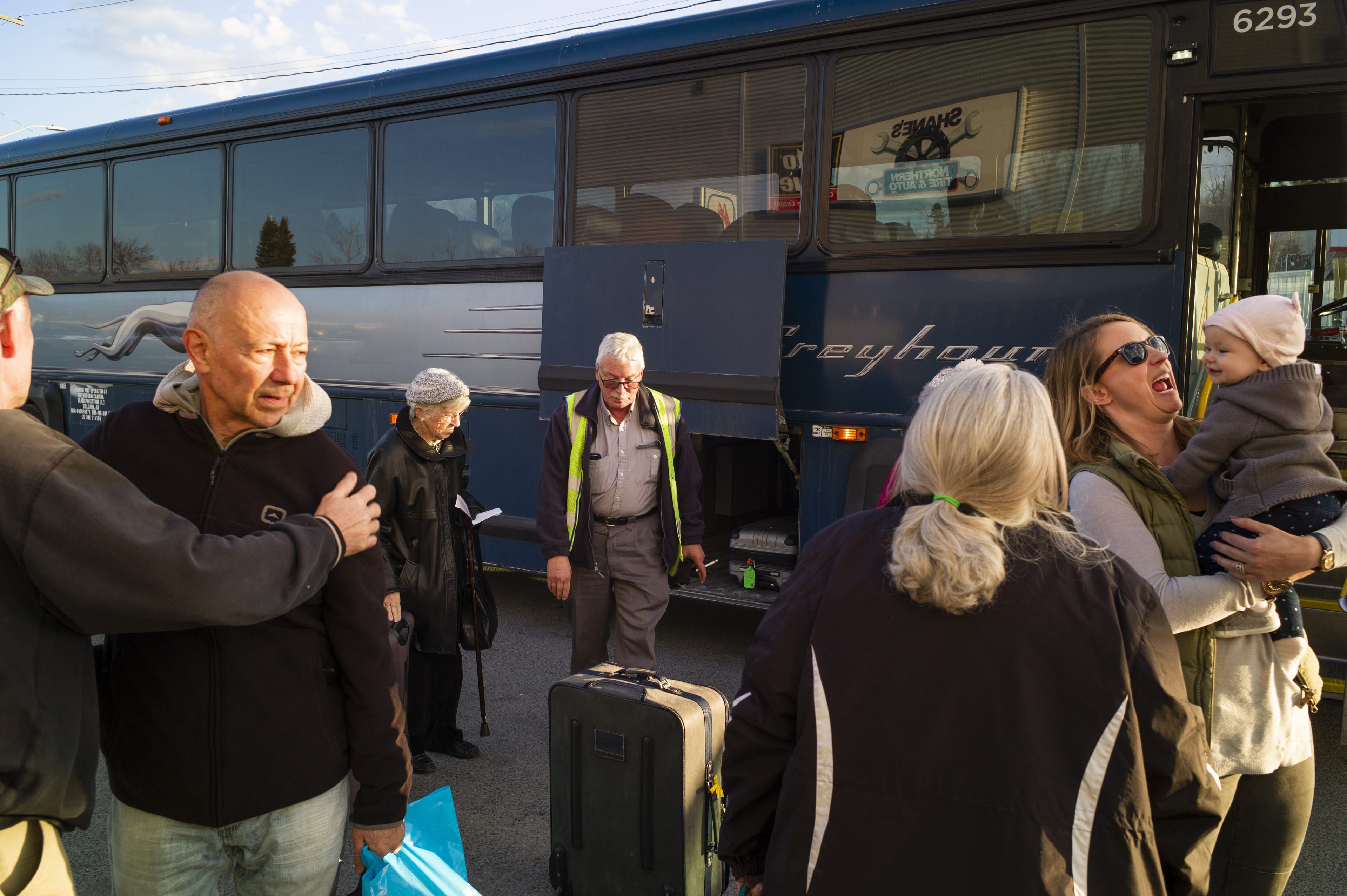 Final stop
It was how you were reunited with Grandma, that ninth-grade boyfriend you met at Bible camp and your college roommate who never left his shaggy-hair stage. For generations, the Greyhound bus was the ride of choice (usually the only choice) for many people—a lifeline in remote small towns and First Nations communities. On Oct. 31, Greyhound shuttered service across most of Canada, from B.C. to northern Ontario (including Kenora, Ont., where the bus pictured here stopped), citing a long, steep plunge in ridership. On many western routes, smaller carriers have filled in gaps, perhaps with their own scratchy coach seats and gruff drivers whose every break is a smoke break. But several communities will go unserved. And the bus that connected Vancouver to Montreal in three and a half days for $300 (less for students) will never roll again. (Words by Jason Markusoff; Photo by Ian Willms)