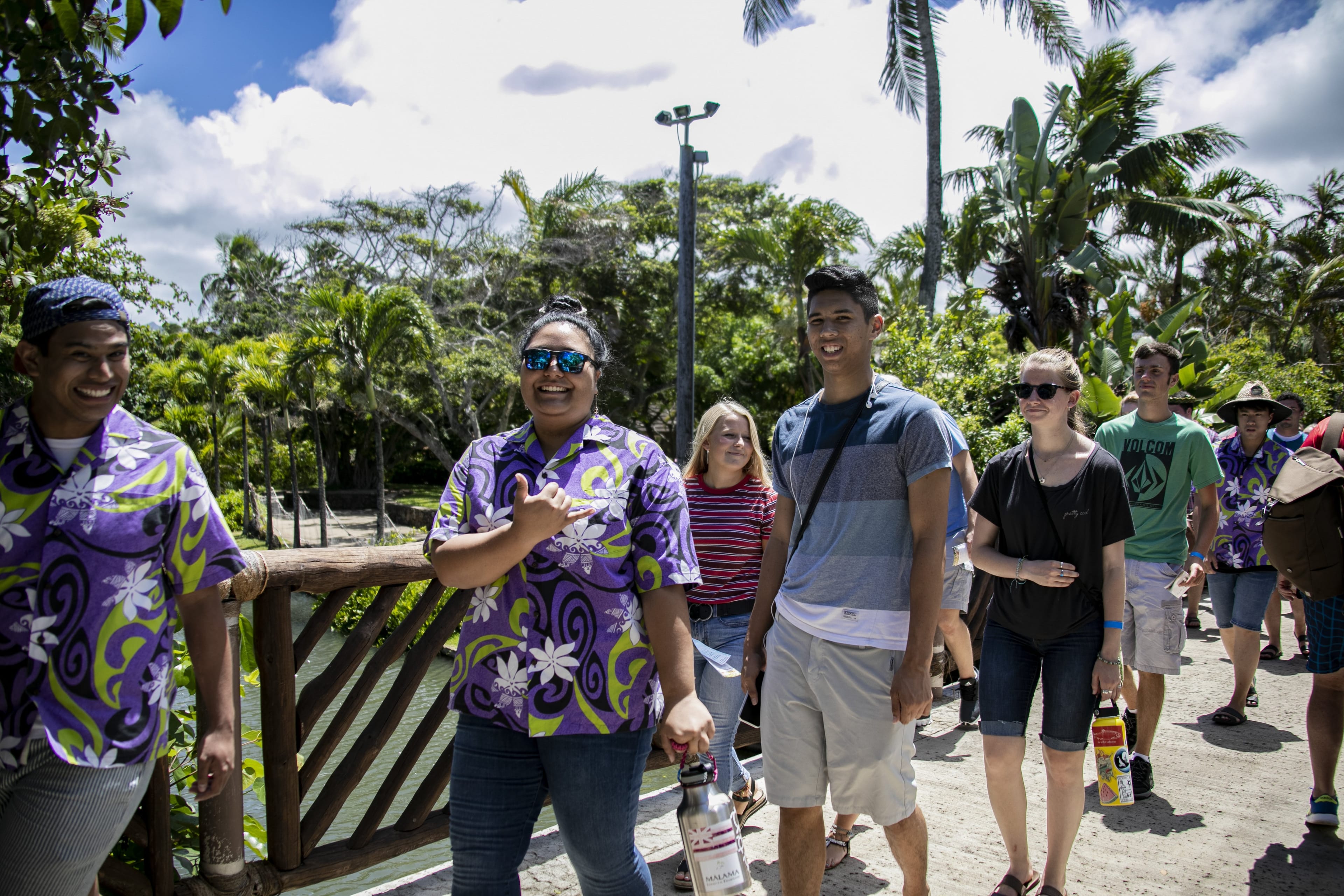 Brigham Young University–Hawaii, in Laie, Hawaii