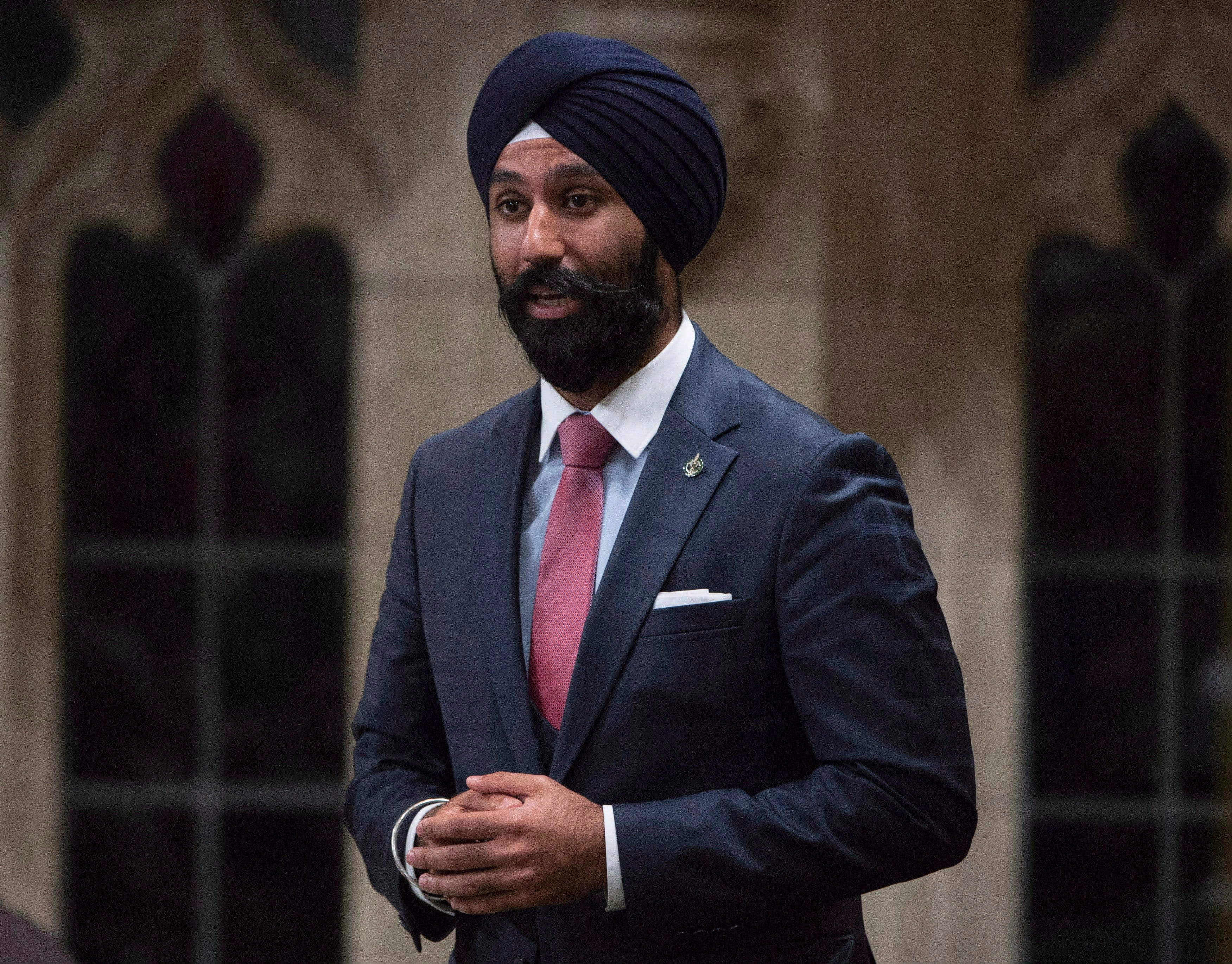 Liberal MP Raj Grewal rises in the House of Commons in Ottawa on June 3, 2016. THE CANADIAN PRESS/Adrian Wyld