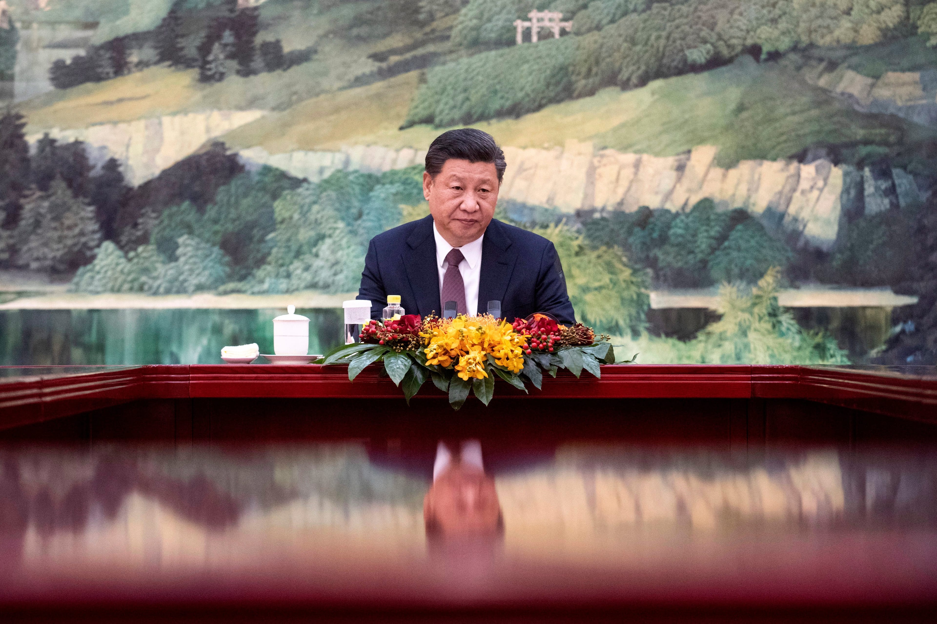 China's President Xi Jinping (Fred Dufour/Pool Photo via AP)
