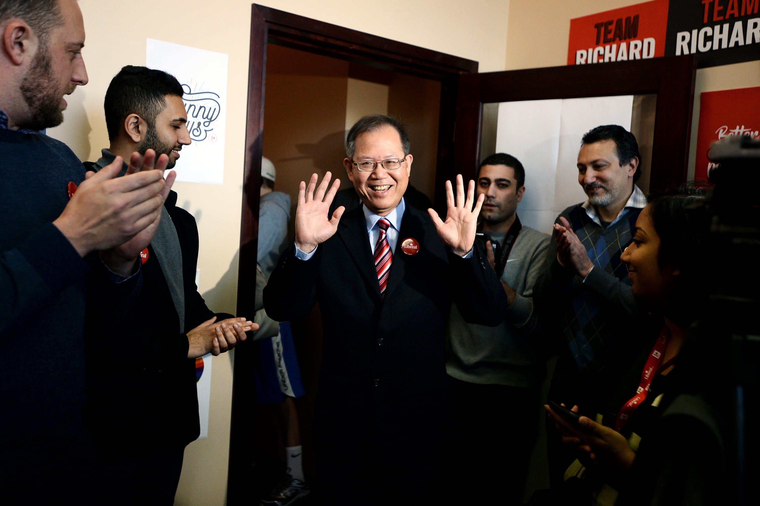 Former Burnaby MLA Richard T. Lee was introduced on Jan. 19, 2019, as the new Liberal candidate for Burnaby South. (Jennifer Gauthier/PNG)