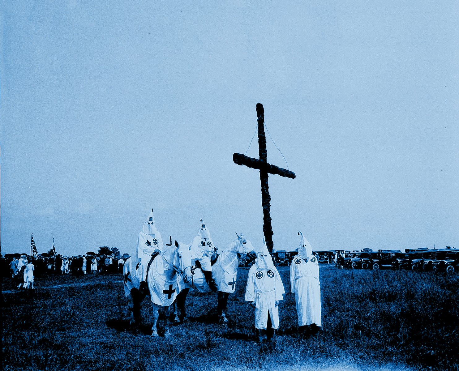 Ku Klux Klan in Kingston, Ont., July 31, 1927.   (John Boyd/National Archives of Canada/CP)