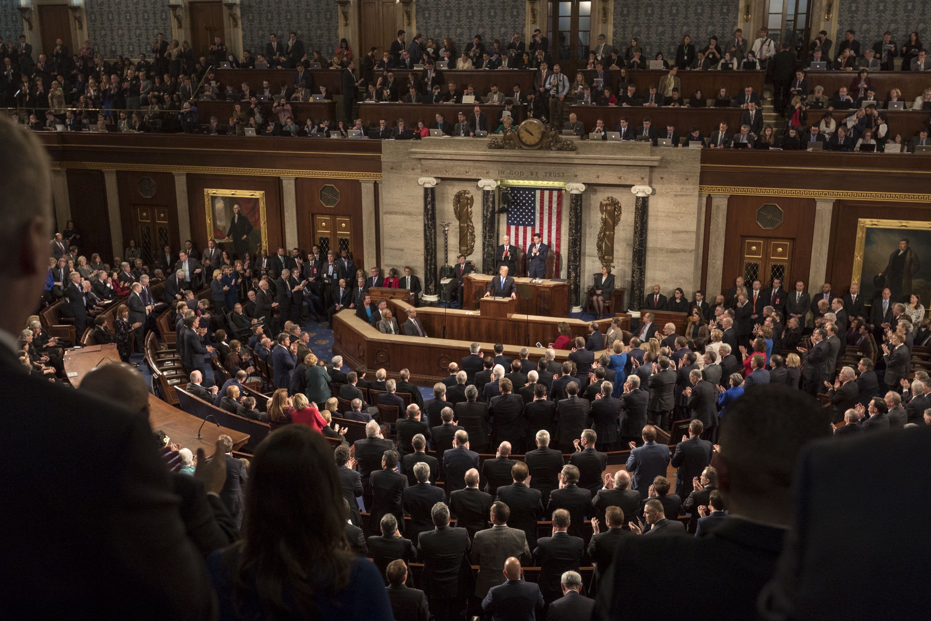 State of the Union 2018 (Official White House Photo by Shealah Craighead/Getty Images)