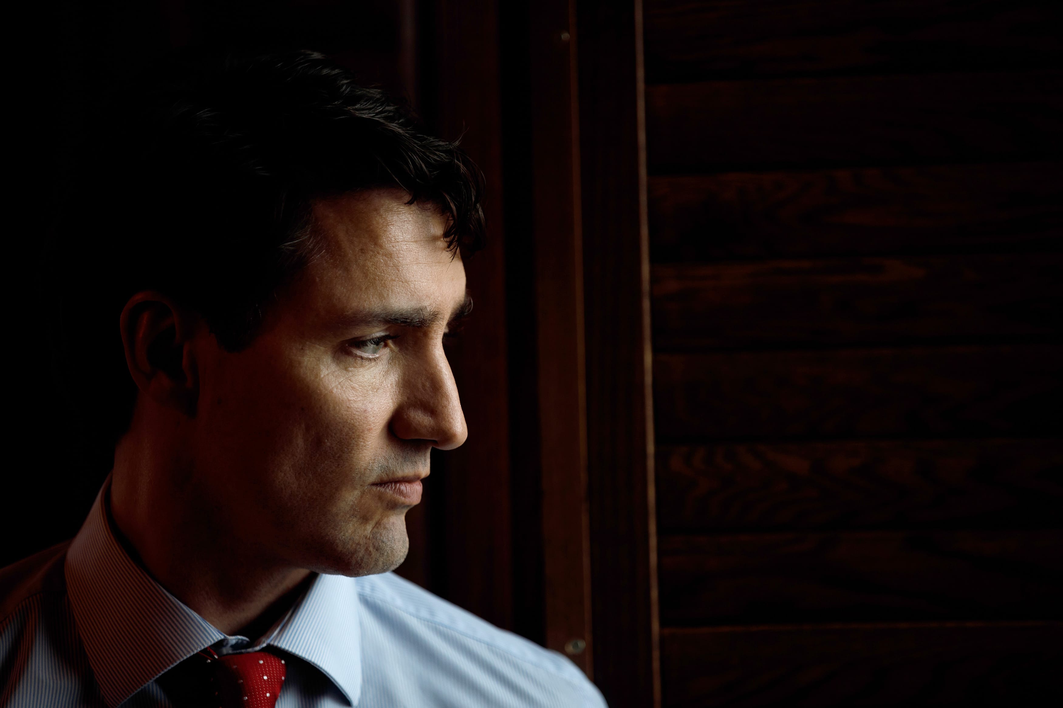 Prime Minister Trudeau in his Centre Block office in Ottawa on Dec. 8, 2016. (Adam Scotti/PMO)