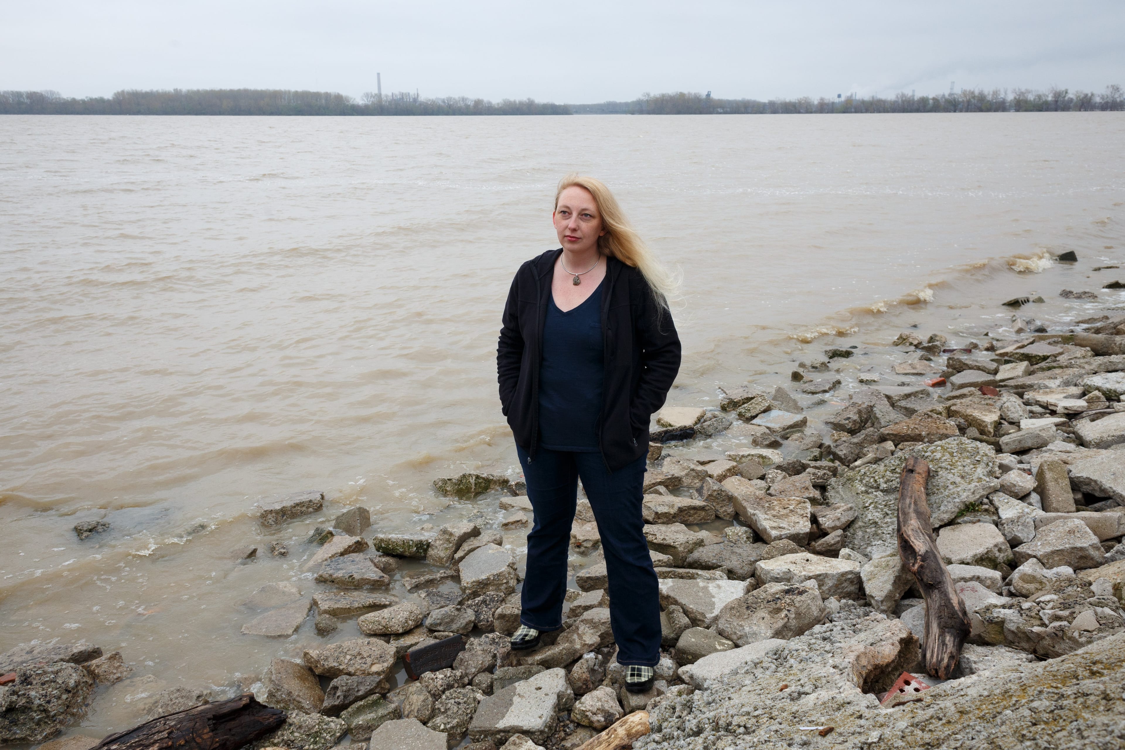 The grassroots group Toledoans for Safe Water, including Miller (above), supported the bill (Photograph by Elaine Cromie)