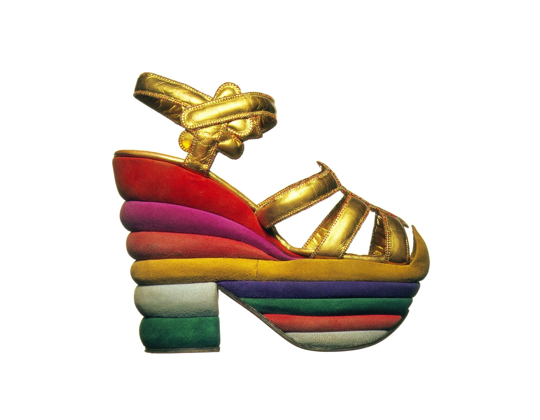 Ferragamo Rainbow Platform