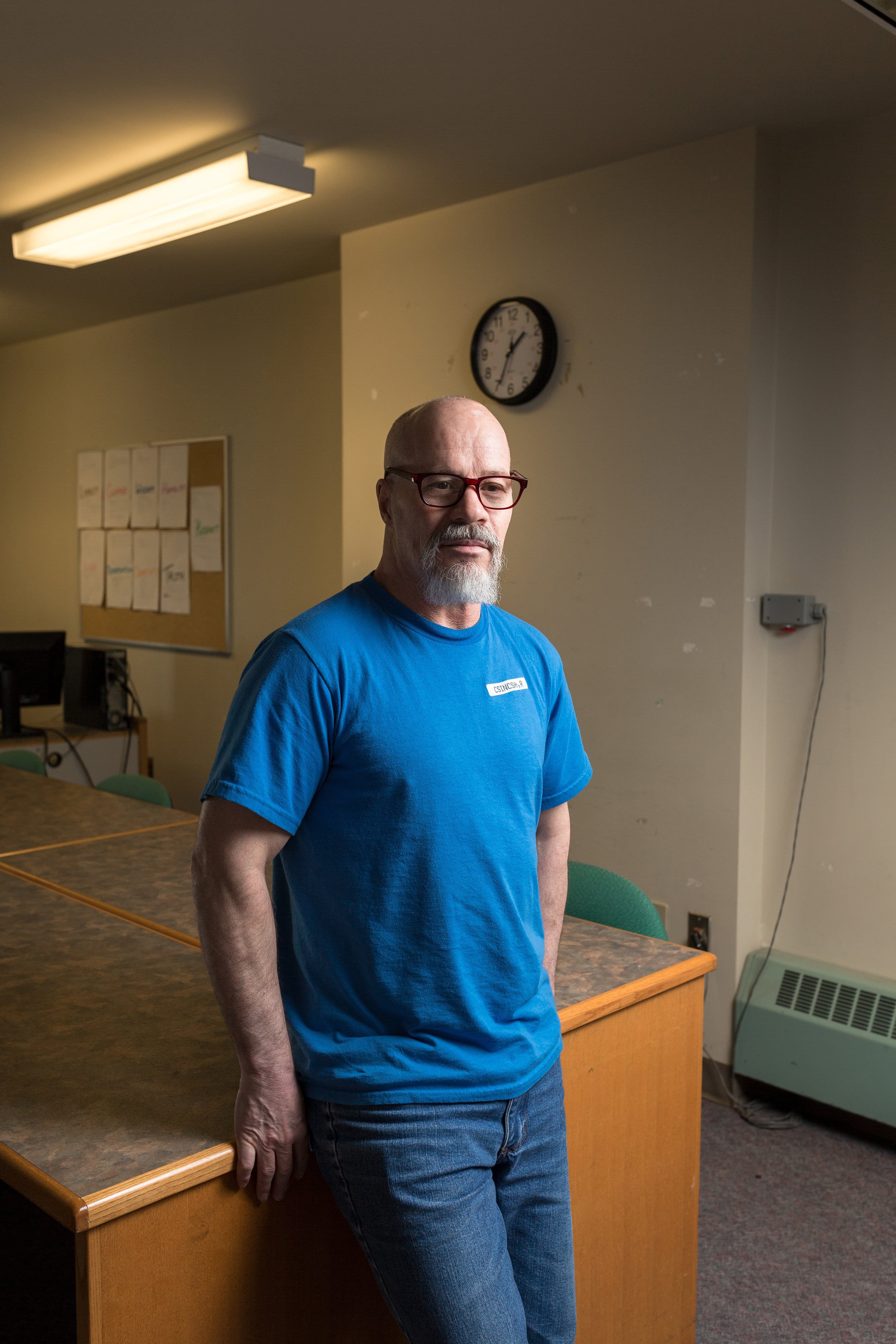 Csincsa received a 10-year sentence for trafficking fentanyl after ordering it on the dark web (Photograph by Whitney Light)