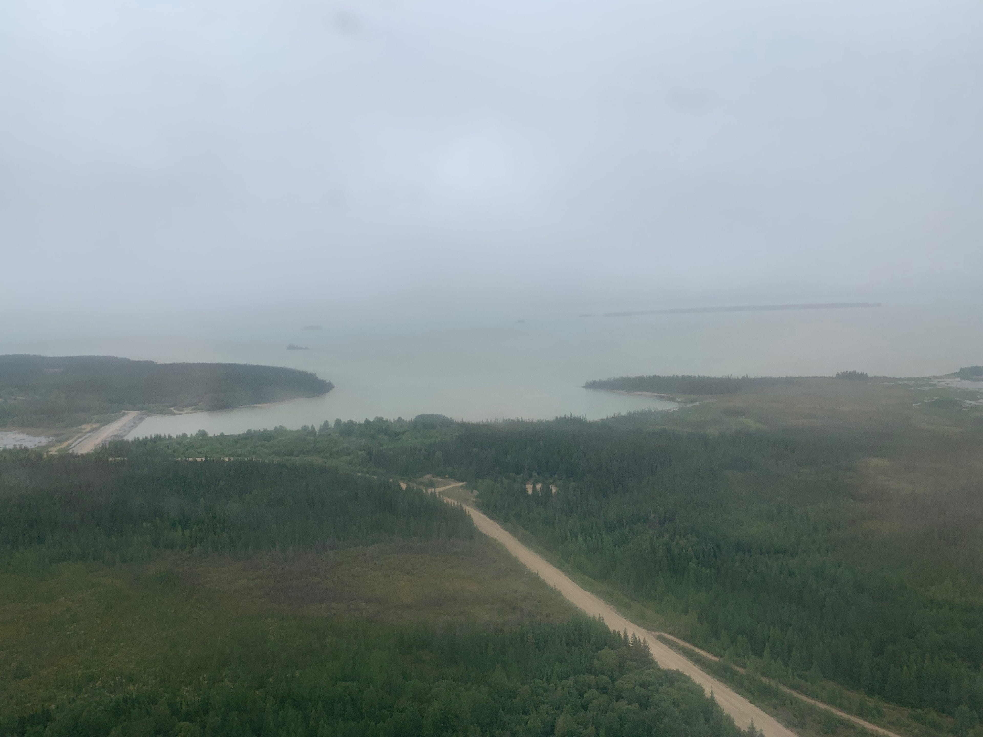 The area around Gillam, Manitoba. (Photograph by Kyle Edwards)