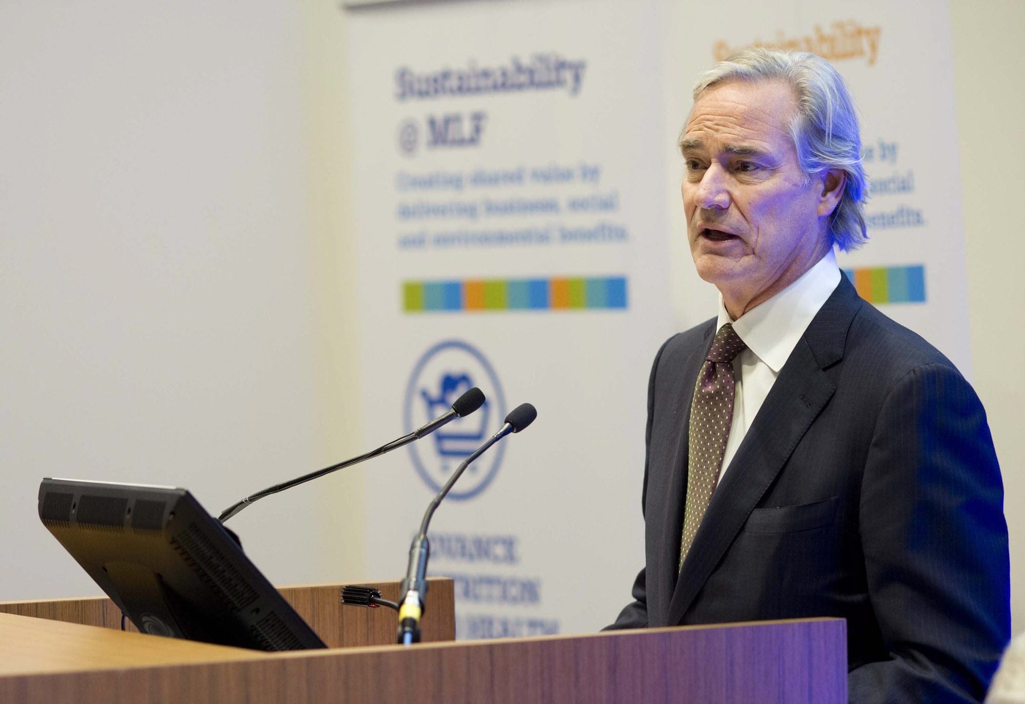 Maple Leaf Foods President and CEO Michael McCain in 2016 (Maple Leafs Foods Inc/CP)