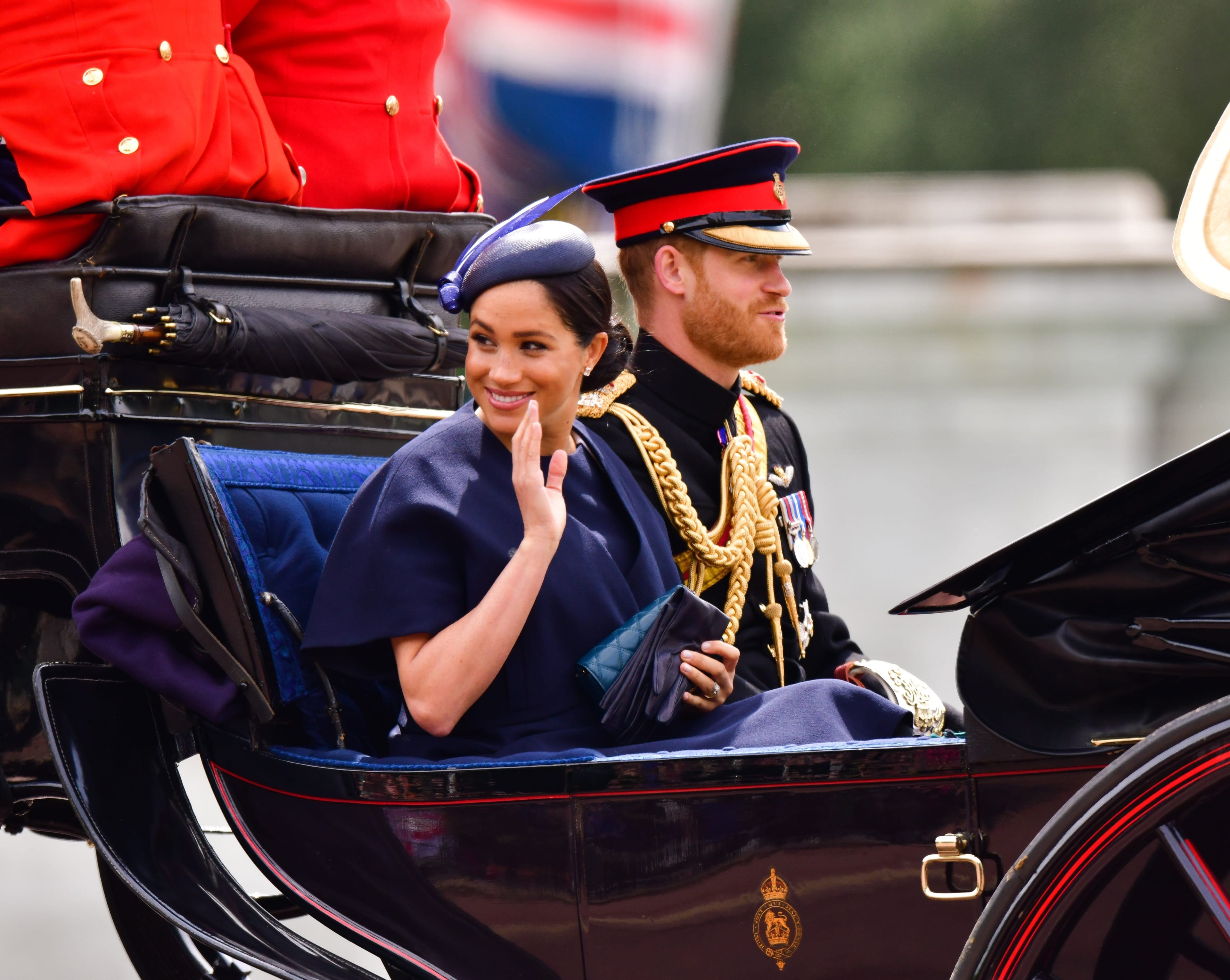 Meghan, Duchess of Sussex and Prince Harry, Duke of Sussex on June 8, 2019 in London, England.  (James Devaney/Getty Images)
