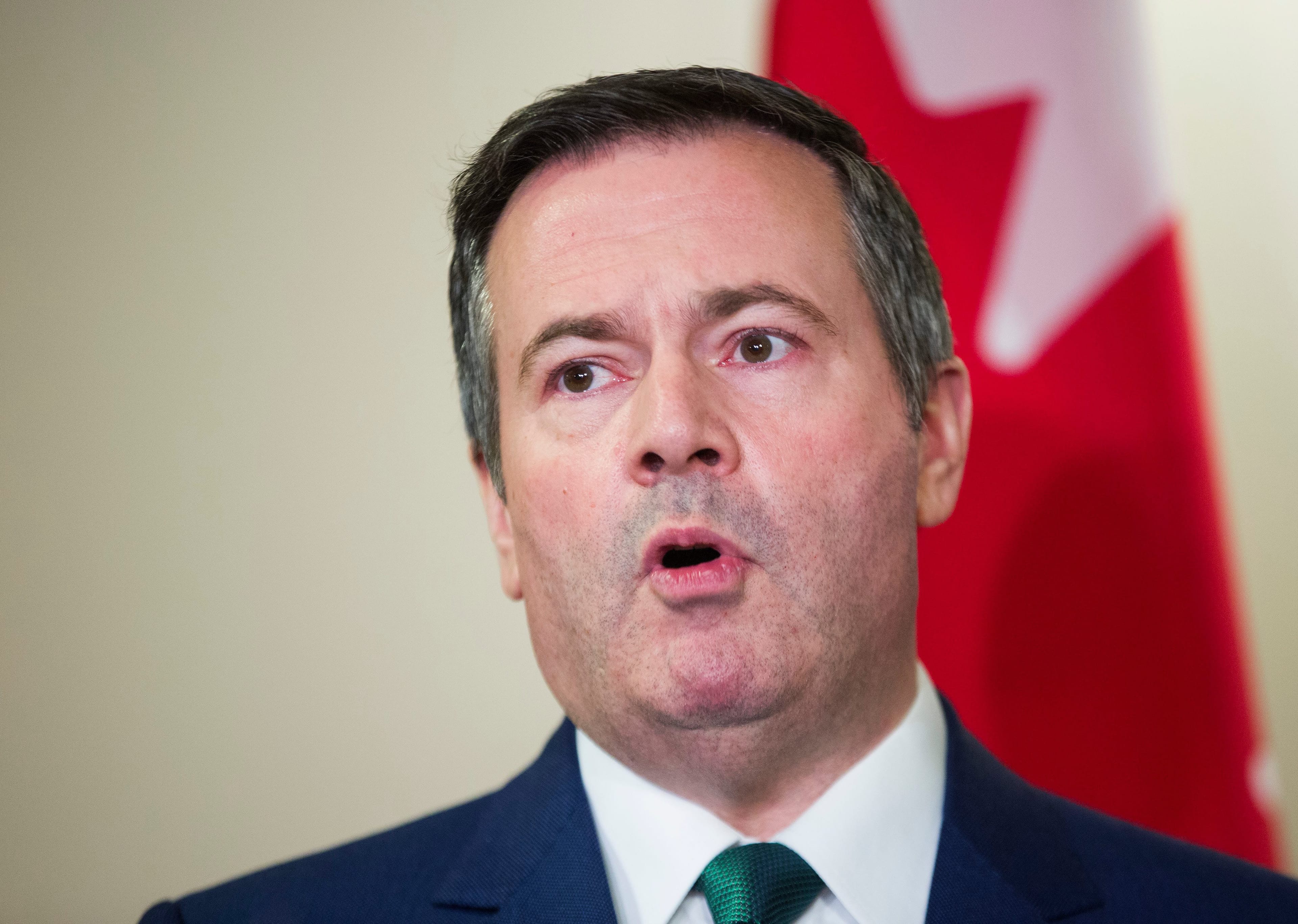 Alberta Premier Jason Kenney meets with Deputy Prime Minister Chrystia Freeland in Calgary, Tuesday, Jan. 7, 2020. (Todd Korol/CP)