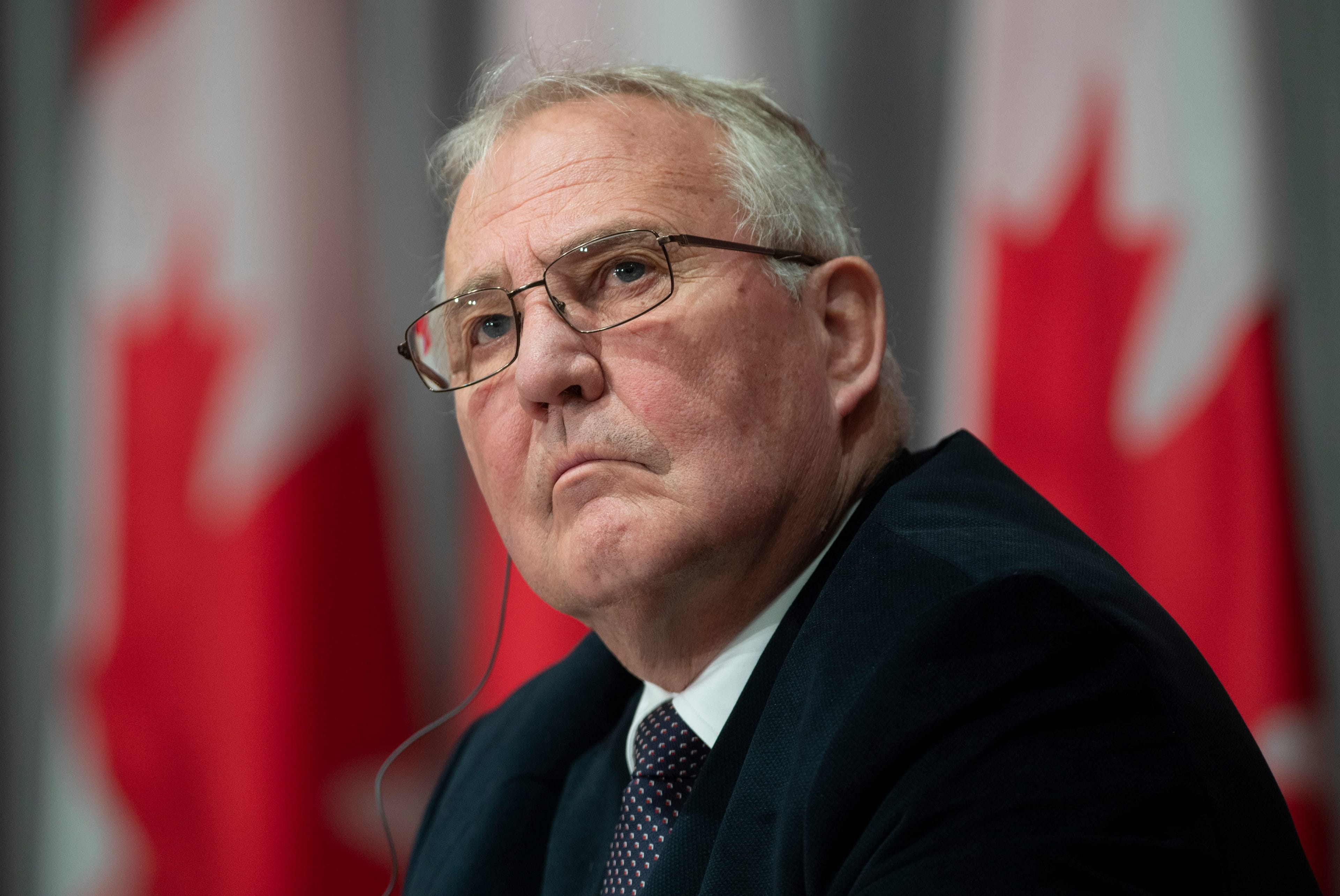 Blair attends a news conference on June 9, 2020 in Ottawa (CP/Adrian Wyld)