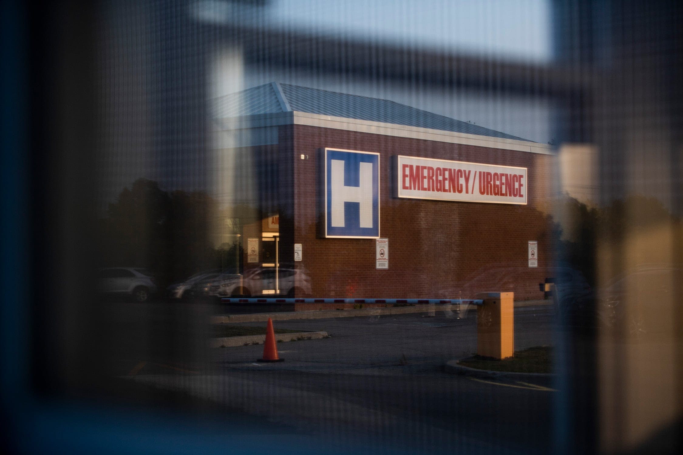 Hopital Glengarry Memorial Hospital in Alexandria, Ont., on Friday, Sept. 25, 2020. (Photograph by Justin Tang)