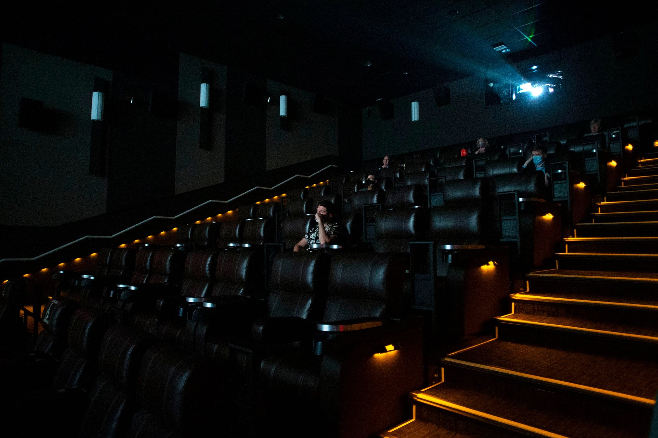 Moviegoers at a theatre in October; turns out home streaming can’t replicate the experience (Chris Young/CP)