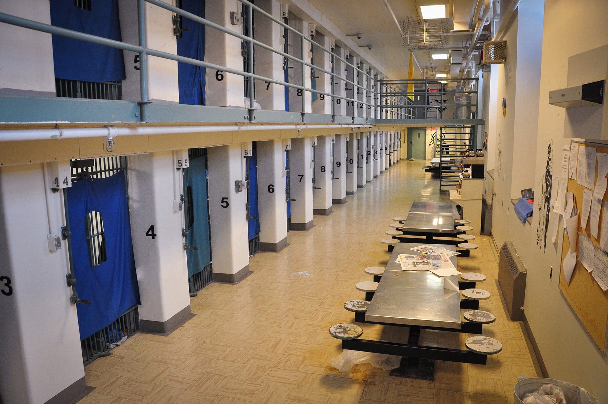 Medium security range at Stony Mountain Institution in Stony Mountain, Manitoba (Correctional Services Canada/Flickr)