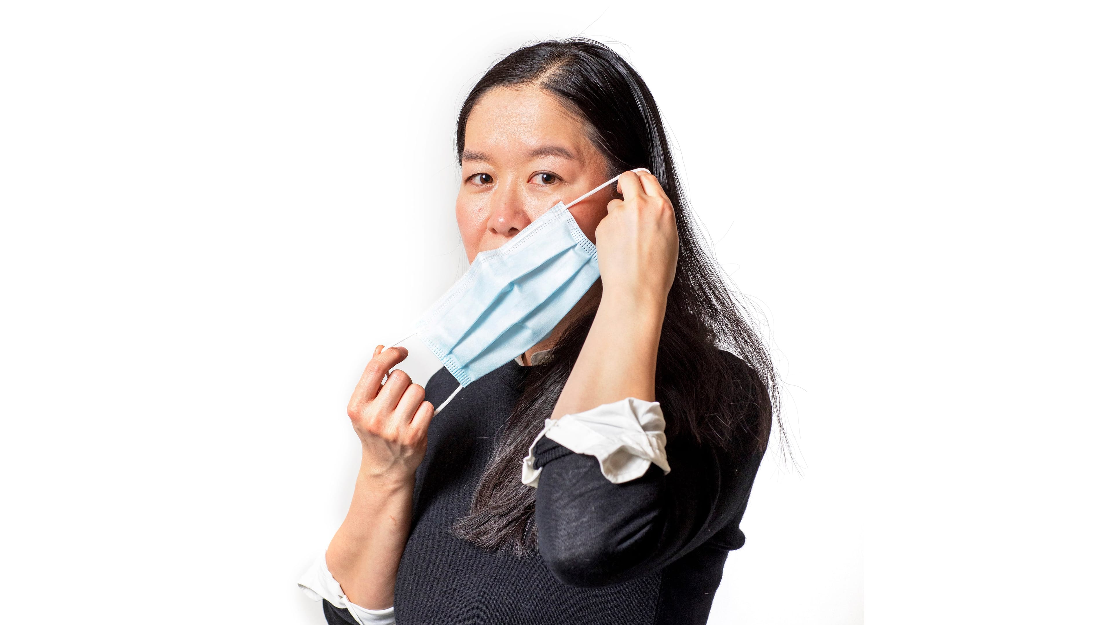 Dr. Dawn Lim. This portrait was taken in accordance with public health recommendations, taking all necessary steps to protect participants from COVID-19. (Photograph by Carlos Osorio)