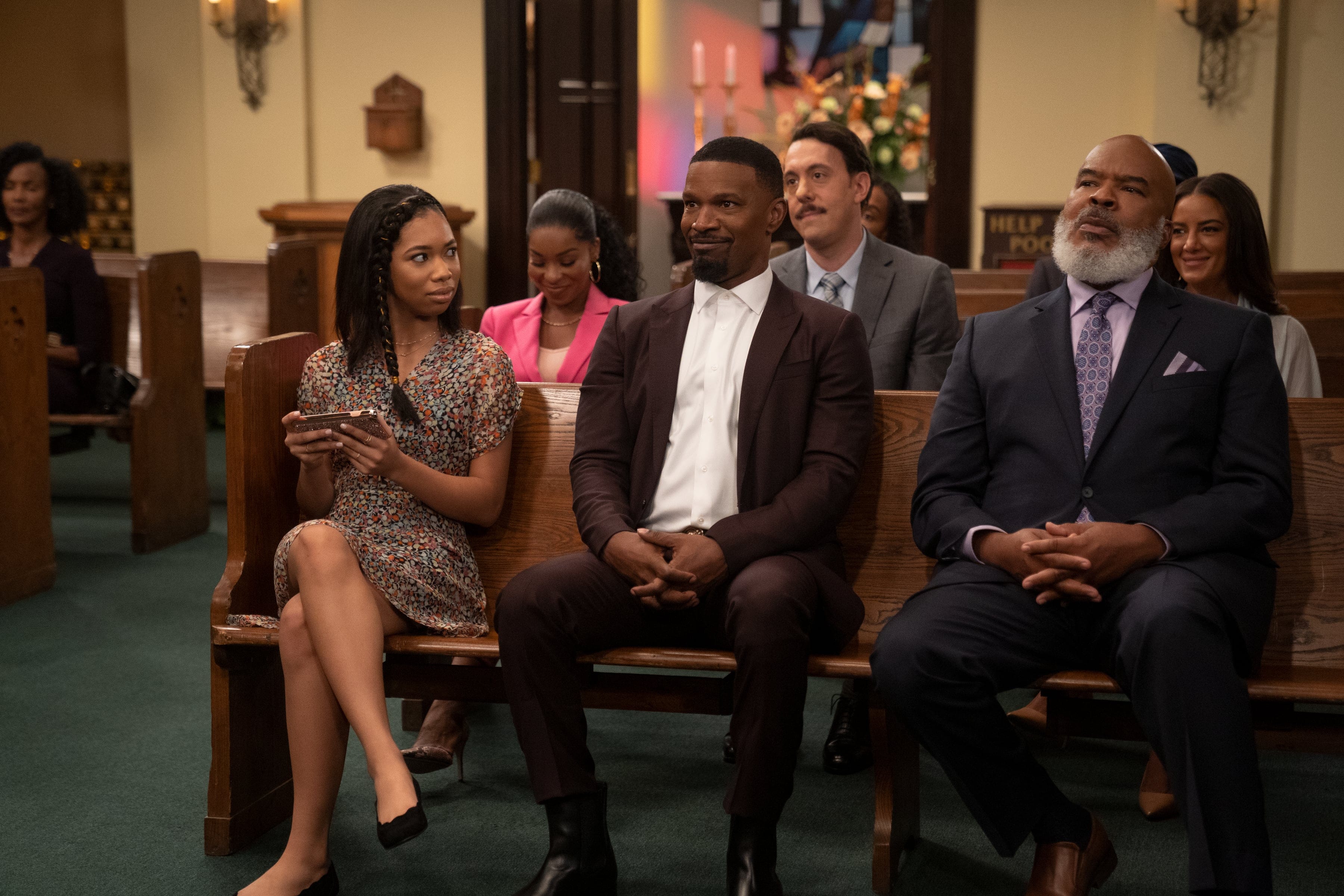 A still from Dad Stop Embarrassing Me!, starring Jamie Foxx (Photo courtesy of Netflix)