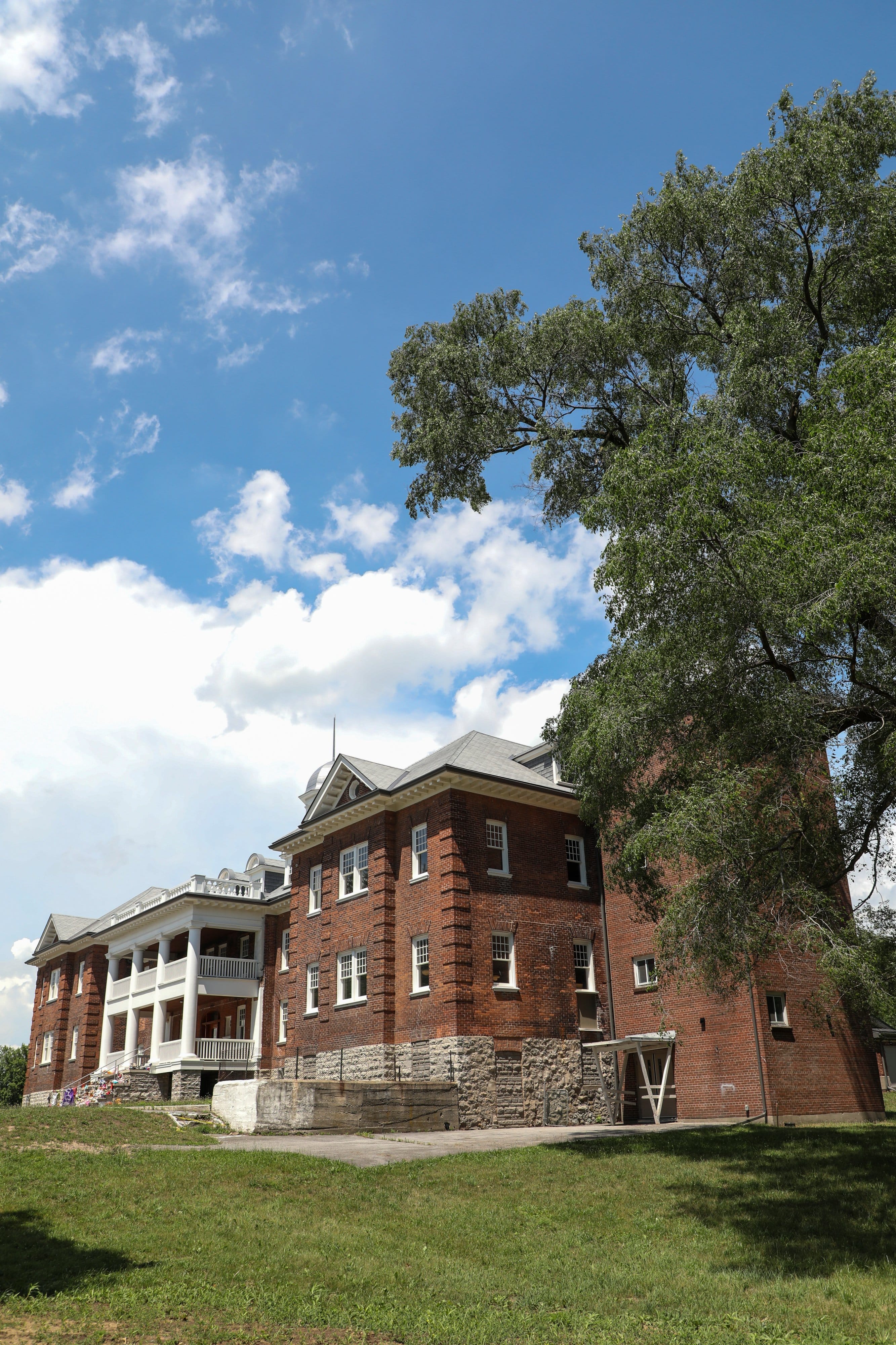 The Mohawk Institute Residential School, referred to by former students as ‘the Mush Hole’ (Photograph by Alex Jacobs-Blum)