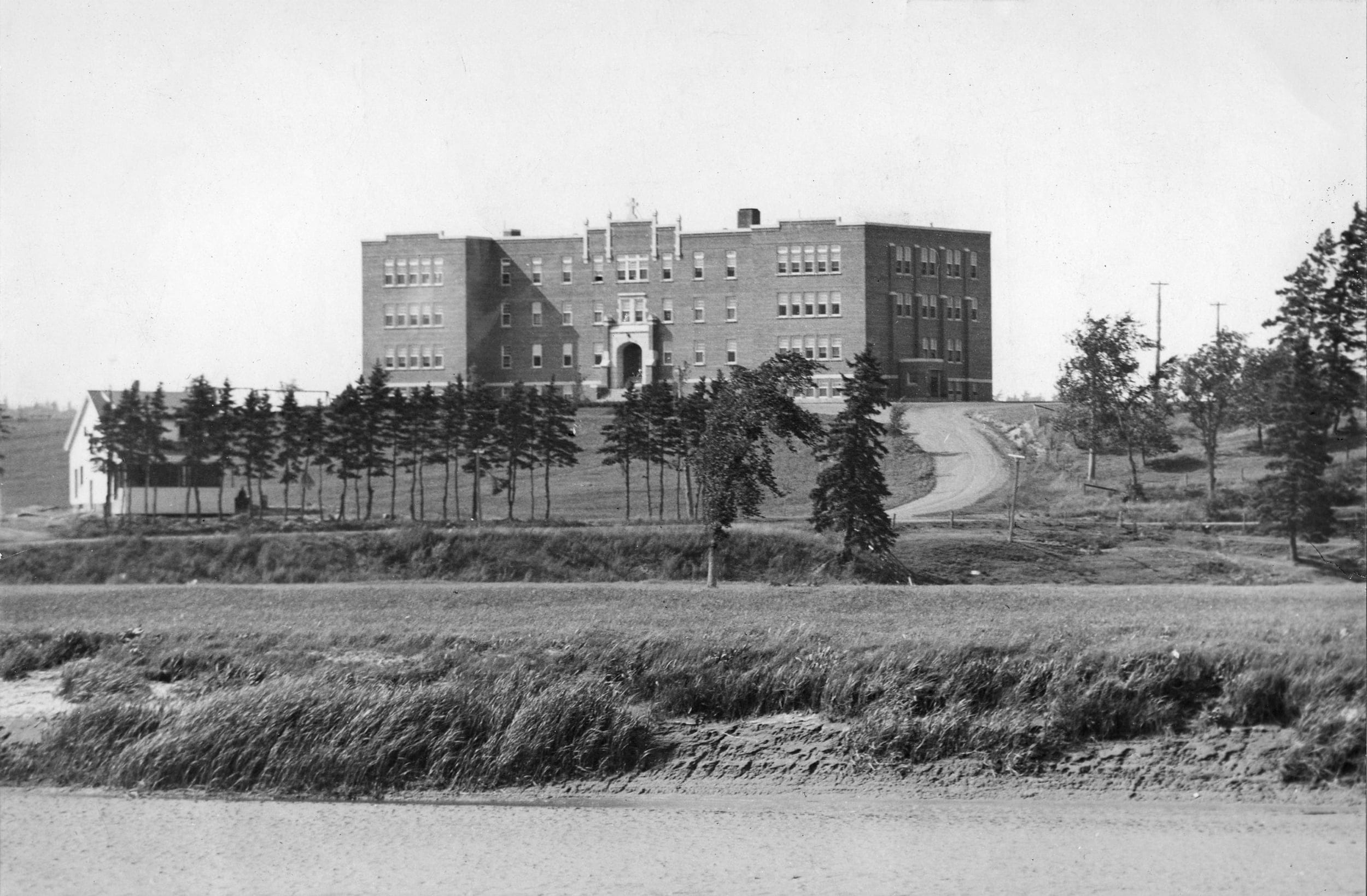The Shubenacadie Residential School in the 1940s (Courtesy of The Chronicle Herald)