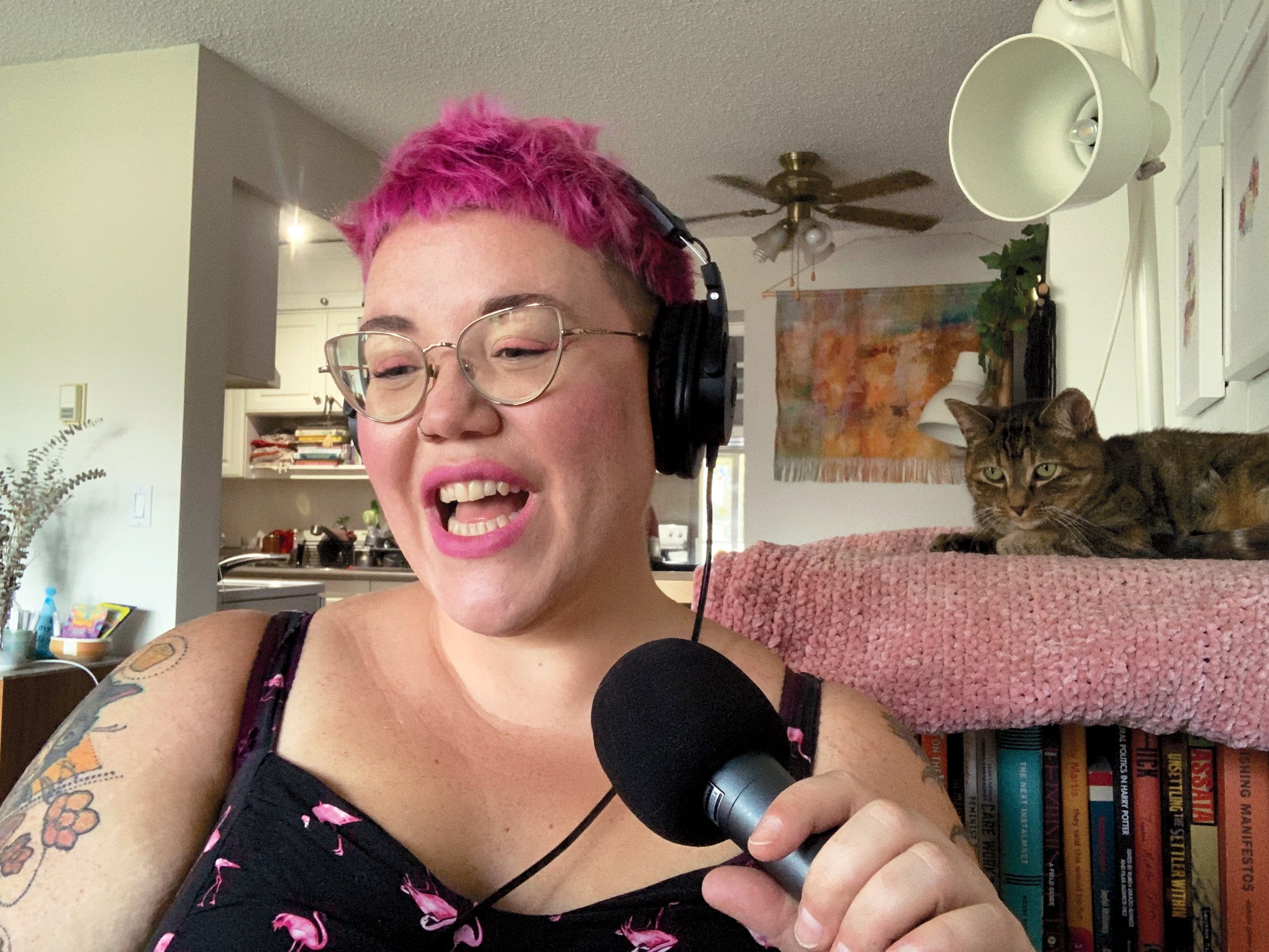 McGregor, co-director of the Amplify Podcast Network (Courtesy of Hannah McGregor)