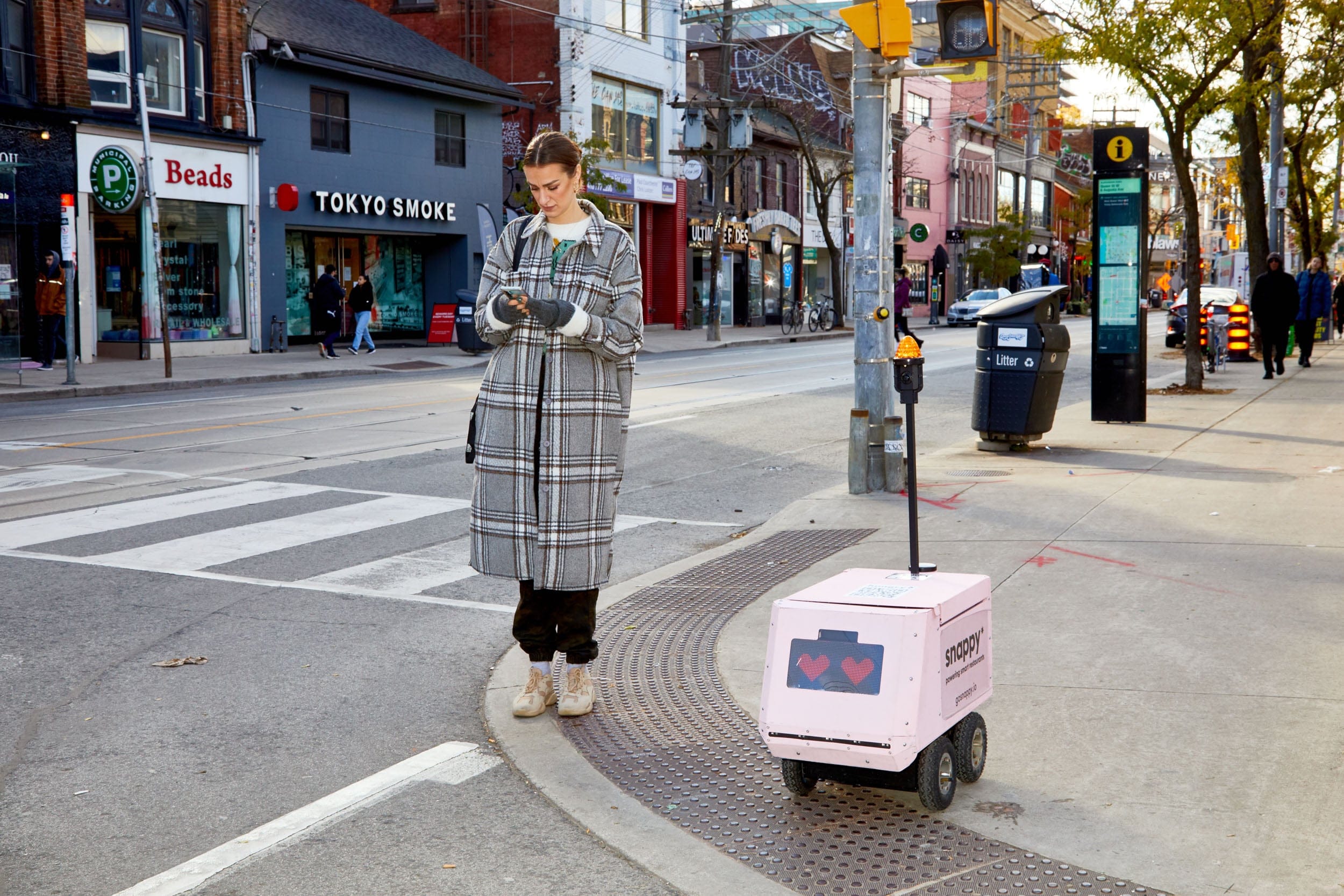 Geoffrey at work in downtown Toronto (Photograph by Christie Vuong)